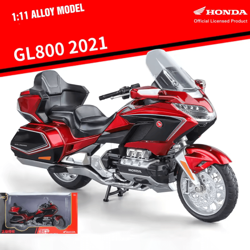 1/11 Scale Honda GOLD WING GL800 2021 Die-cast Model | Premium Alloy | KAIKAMFUNG