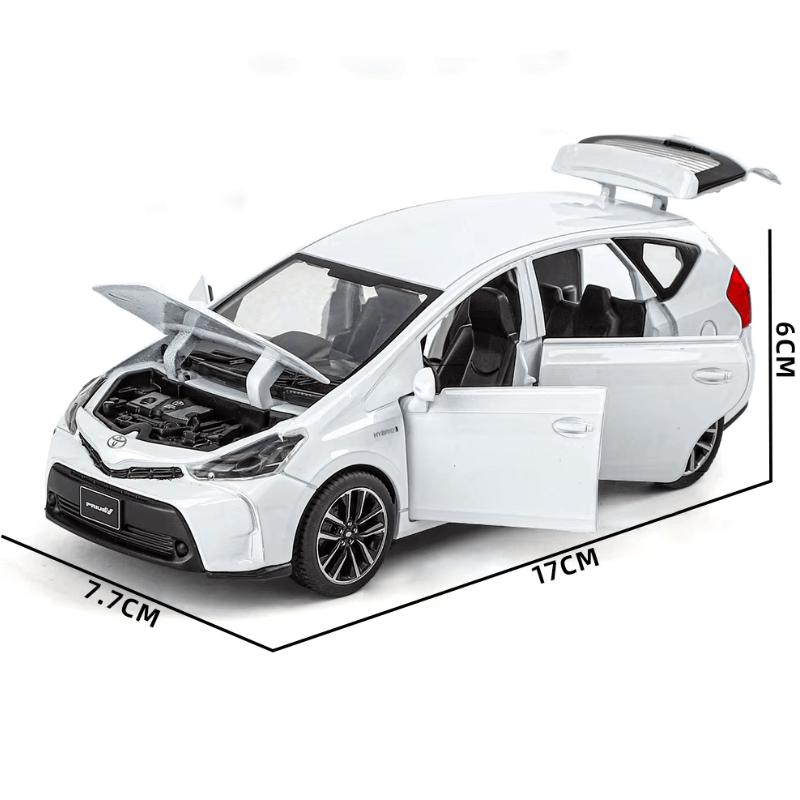 1/32 Scale Toyota Prius Die-cast Model Car | Premium Alloy | KAIKAMFUNG