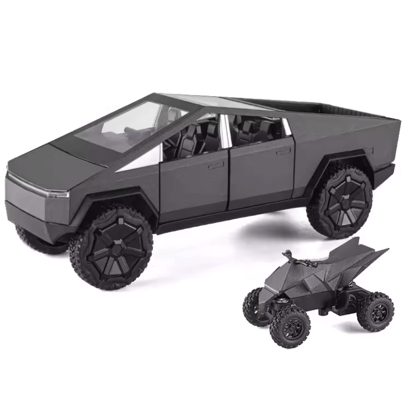 1/24 Scale Tesla Cybertruck Pickup Die-cast M... | Premium Alloy | KAIKAMFUNG
