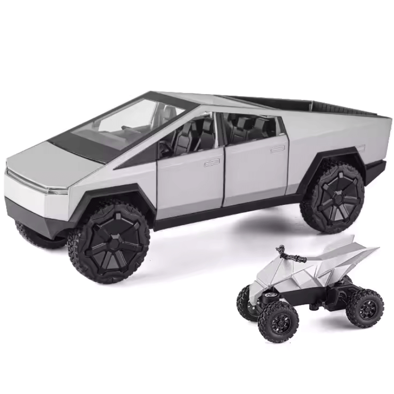1/24 Scale Tesla Cybertruck Pickup Die-cast M... | Premium Alloy | KAIKAMFUNG