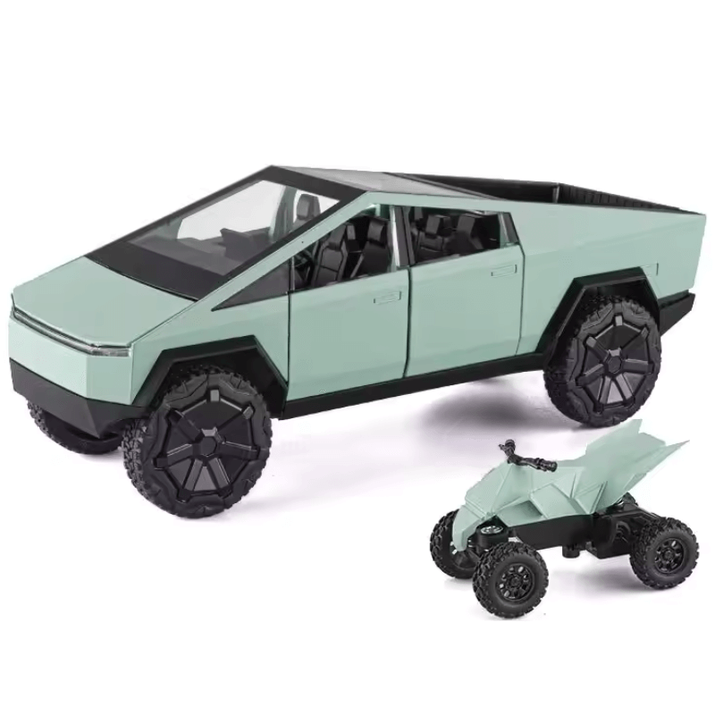 1/24 Scale Tesla Cybertruck Pickup Die-cast M... | Premium Alloy | KAIKAMFUNG