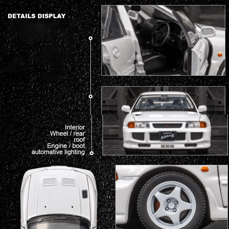 1:32 Mitsubishi Lancer Evolution EVO | Premium Alloy Die-cast Model | KAIKAMFUNG
