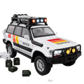 1/24 Scale Toyota Land Cruiser 80 Die-cast Mo... | Premium Alloy | KAIKAMFUNG