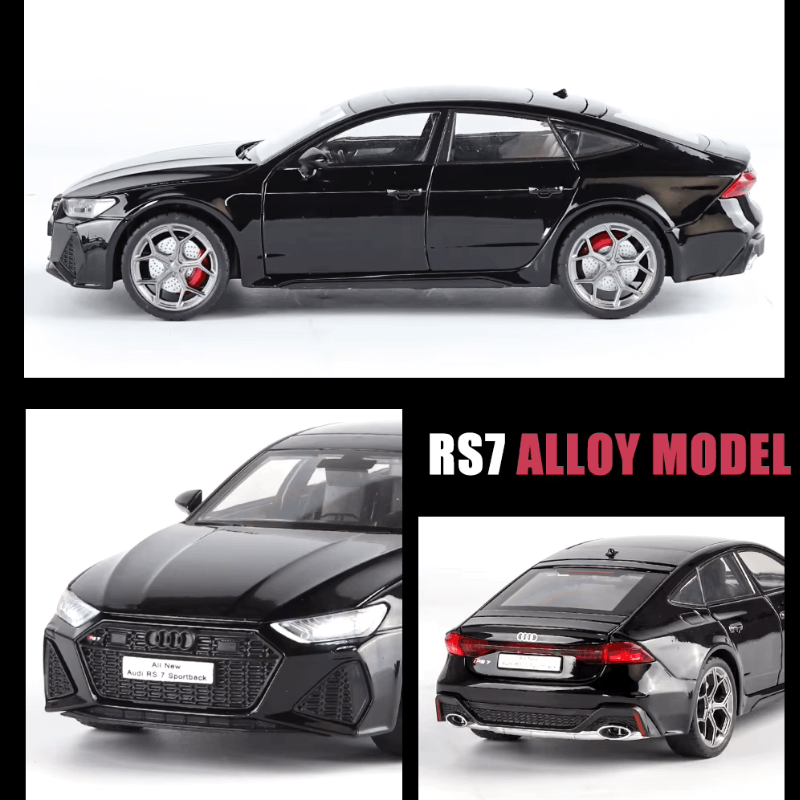 1/24 Scale Audi RS7 Sportback Die-cast Model ... | Premium Alloy | KAIKAMFUNG