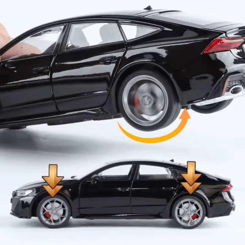 1/24 Scale Audi RS7 Sportback Die-cast Model ... | Premium Alloy | KAIKAMFUNG