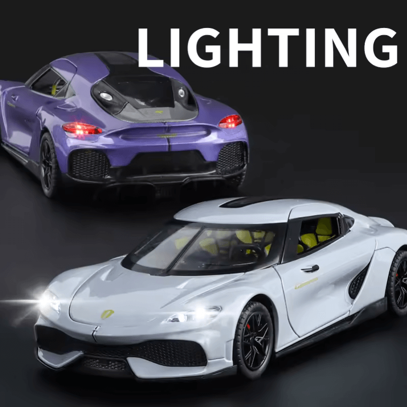 1/24 Scale Gemera GT Die-cast Model Car | Premium Alloy | KAIKAMFUNG