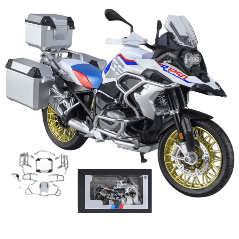 1/9 Scale BMW R1250 GS Motorcycle Model | Premium Alloy | KAIKAMFUNG