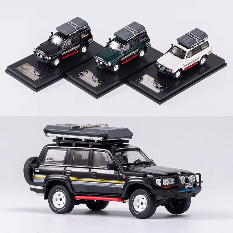 1/64 Scale Land Cruiser LC80 Die-cast Model C... | Premium Alloy | KAIKAMFUNG