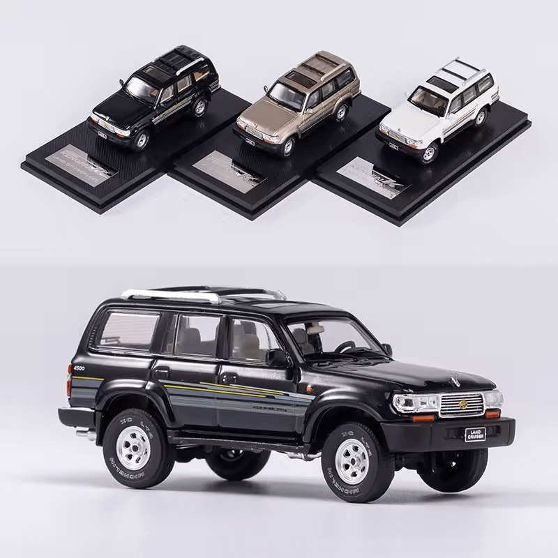 1/64 Scale Land Cruiser LC80 Die-cast Model C... | Premium Alloy | KAIKAMFUNG