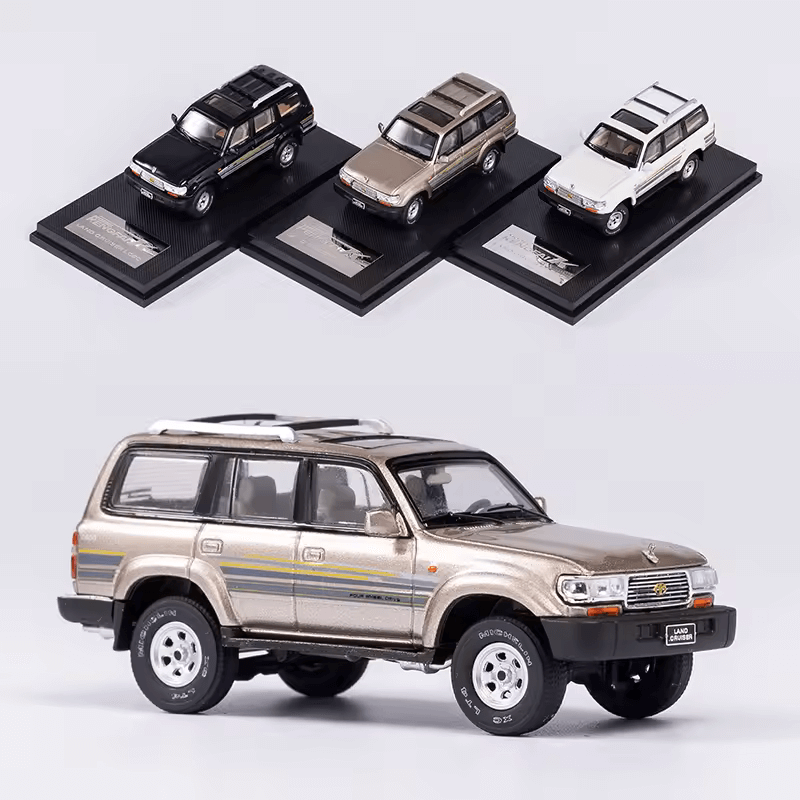 1/64 Scale Land Cruiser LC80 Die-cast Model C... | Premium Alloy | KAIKAMFUNG