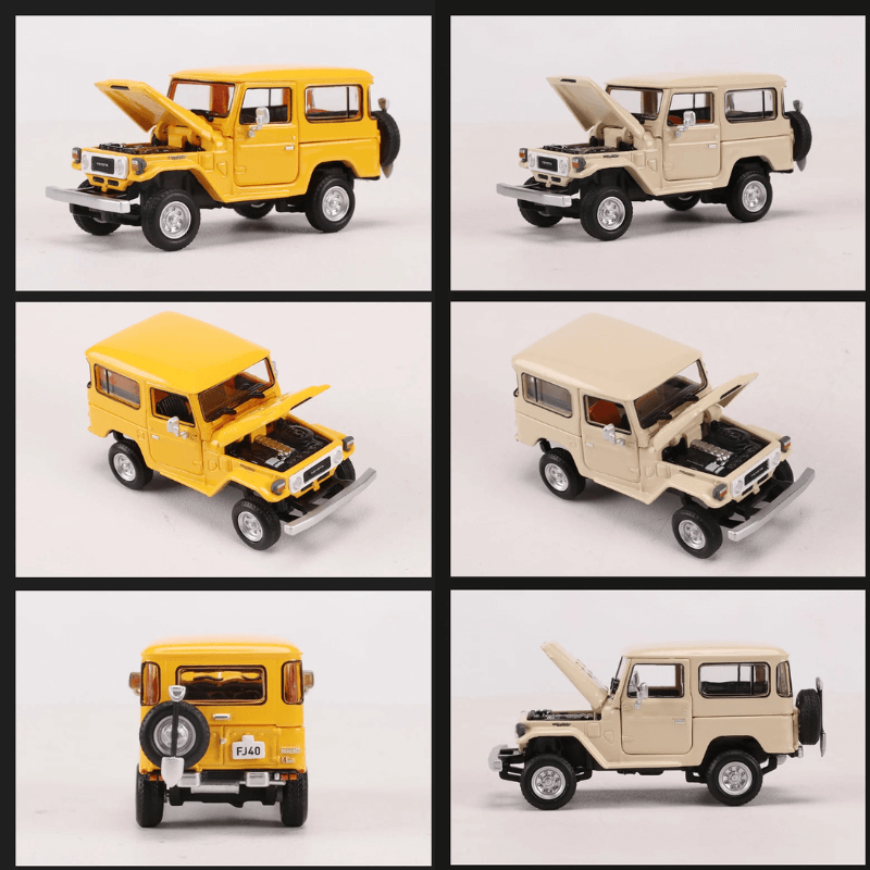 1/64 Scale LAND CRUISER FJ40 Die-cast Model C... | Premium Alloy | KAIKAMFUNG