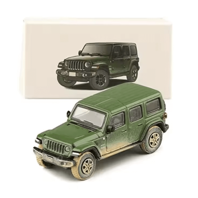 1/64 Scale Jeep Wrangler Rubicon Die-cast Mod... | Premium Alloy | KAIKAMFUNG