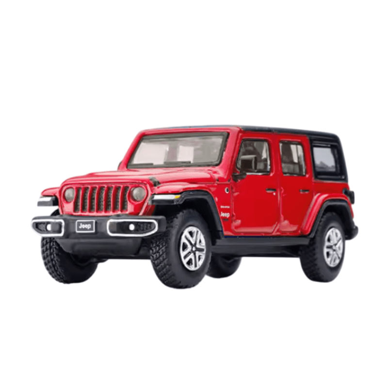 1/64 Scale Jeep Wrangler Rubicon Die-cast Mod... | Premium Alloy | KAIKAMFUNG