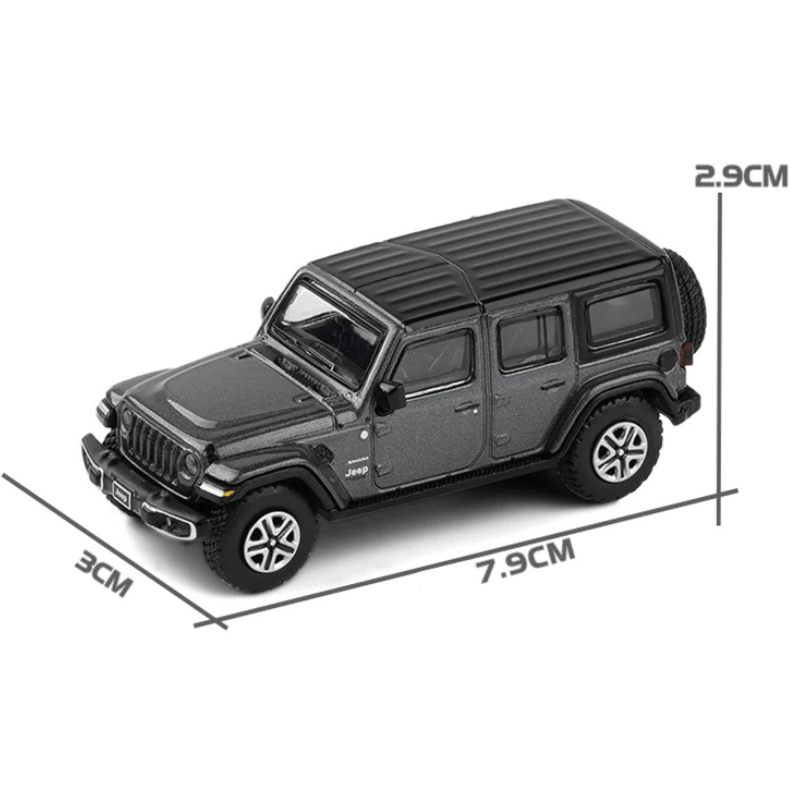 1/64 Scale Jeep Wrangler Rubicon Die-cast Mod... | Premium Alloy | KAIKAMFUNG