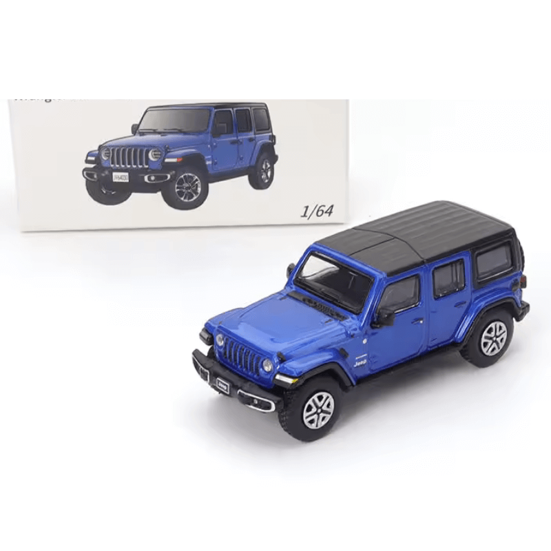 1/64 Scale Jeep Wrangler Rubicon Die-cast Mod... | Premium Alloy | KAIKAMFUNG
