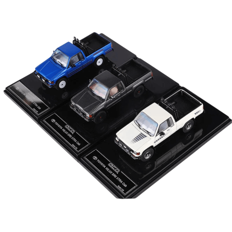 1/64 Scale Hilux SR5 XTRA Cab Pickup Truck | Premium Alloy | KAIKAMFUNG