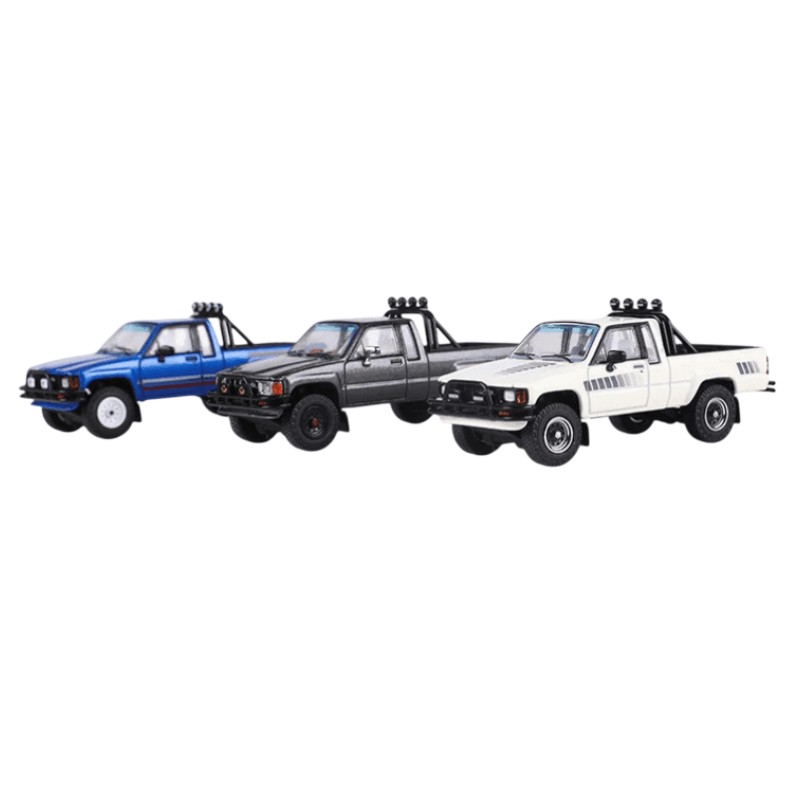 1/64 Scale Hilux SR5 XTRA Cab Pickup Truck | Premium Alloy | KAIKAMFUNG