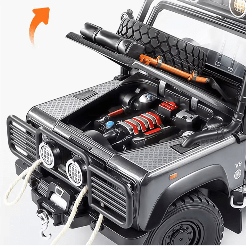 1:24 Land Rover Defender 110 | Premium Alloy Die-cast Model | KAIKAMFUNG