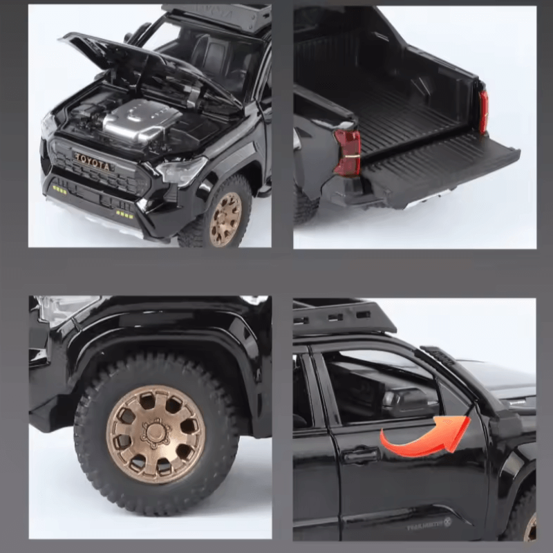 1/24 Scale Toyota Tacoma Pickup Die-cast Mode... | Premium Alloy | KAIKAMFUNG