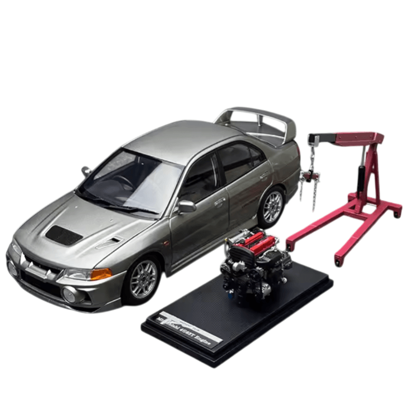 1/18 Scale Mitsubishi Lancer Evolution IV Die... | Premium Alloy | KAIKAMFUNG