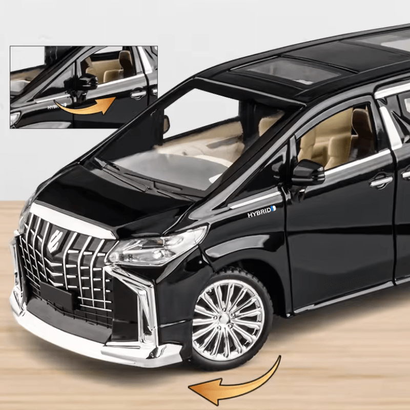 1/24 Scale Toyota Alphard Die-cast Model Car | Premium Alloy | KAIKAMFUNG