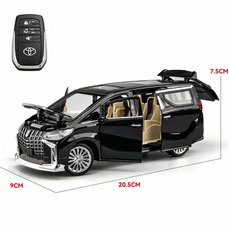 1/24 Scale Toyota Alphard Die-cast Model Car | Premium Alloy | KAIKAMFUNG