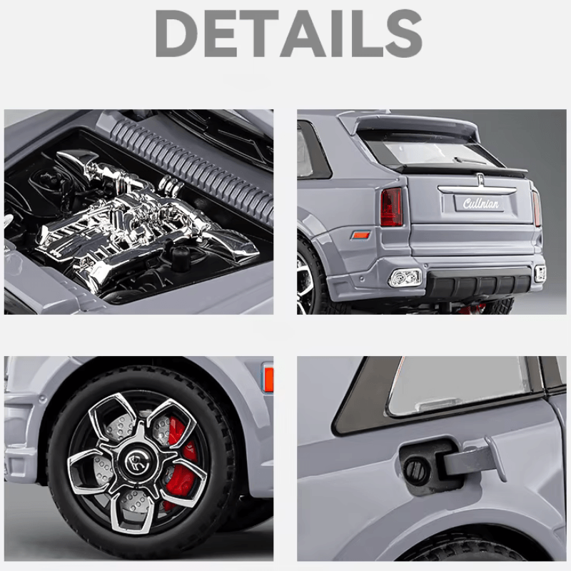 1/20 Scale Rolls Royce Cullinan Car Model | Premium Alloy | KAIKAMFUNG