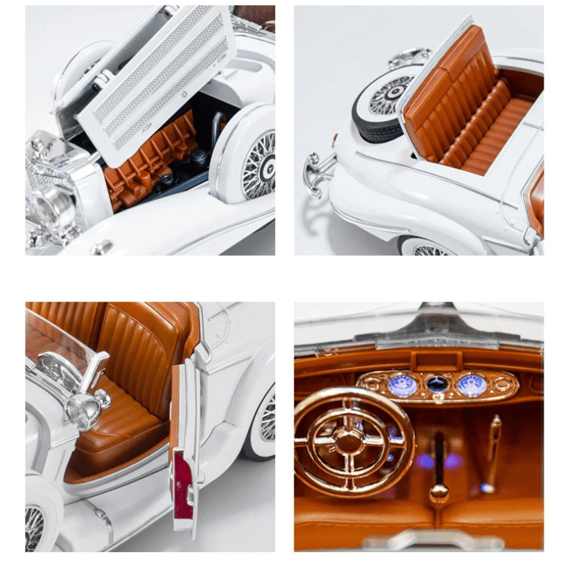 1:18 Mercedes-Benz 500K 1936 | Premium Alloy Die-cast Model | KAIKAMFUNG