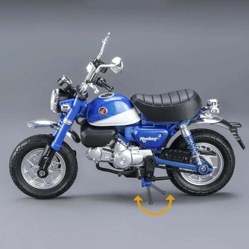 1/12 Scale Honda Monkey 125 Die-cast Motorcyc... | Premium Alloy | KAIKAMFUNG