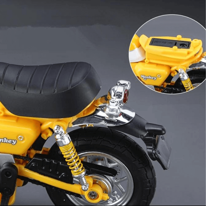 1/12 Scale Honda Monkey 125 Die-cast Motorcyc... | Premium Alloy | KAIKAMFUNG