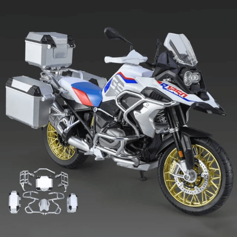1/9 Scale BMW R1250 GS Motorcycle Model | Premium Alloy | KAIKAMFUNG