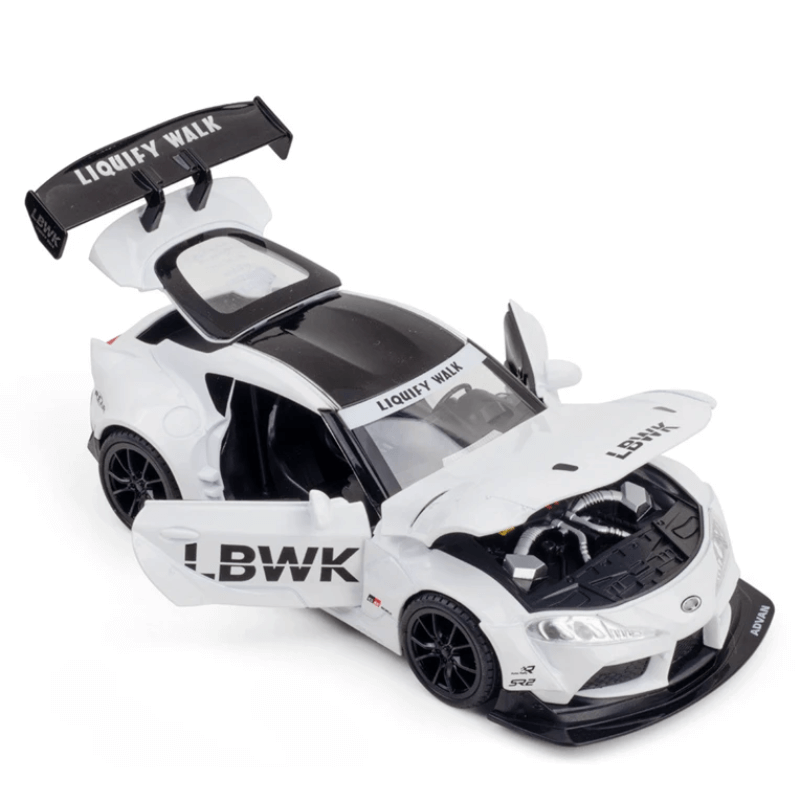 1/22 Scale Toyata Supra Alloy Model Car | Premium Alloy | KAIKAMFUNG