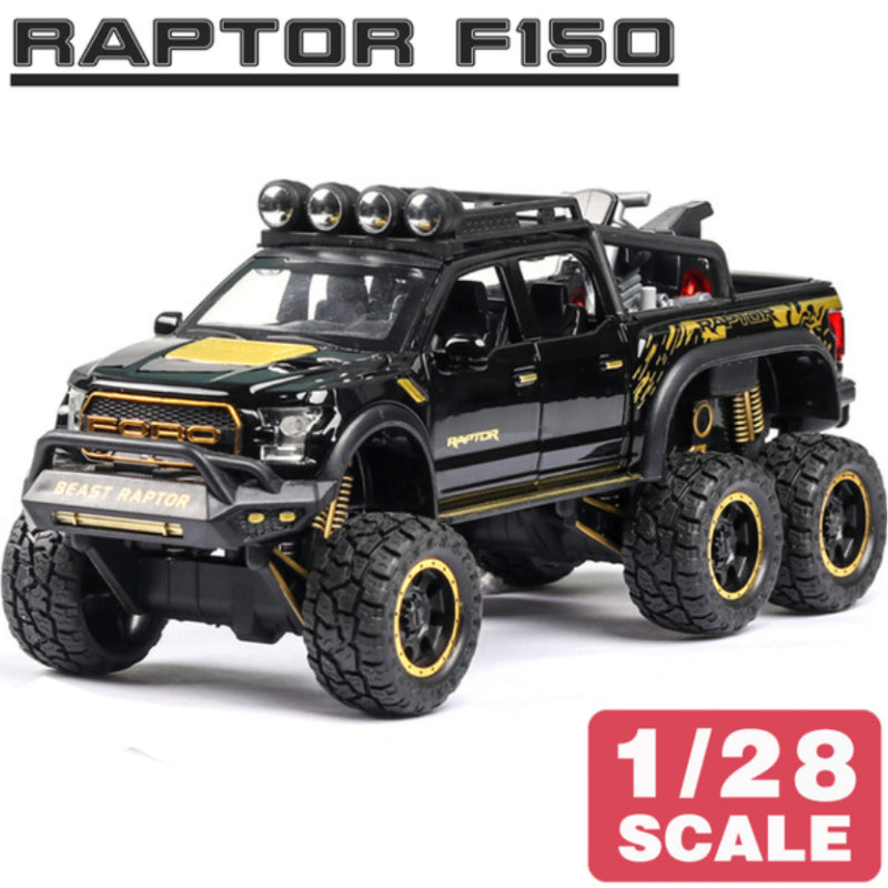 1:28 Ford F-150 raptor model car toy | Premium Alloy | KAIKAMFUNG