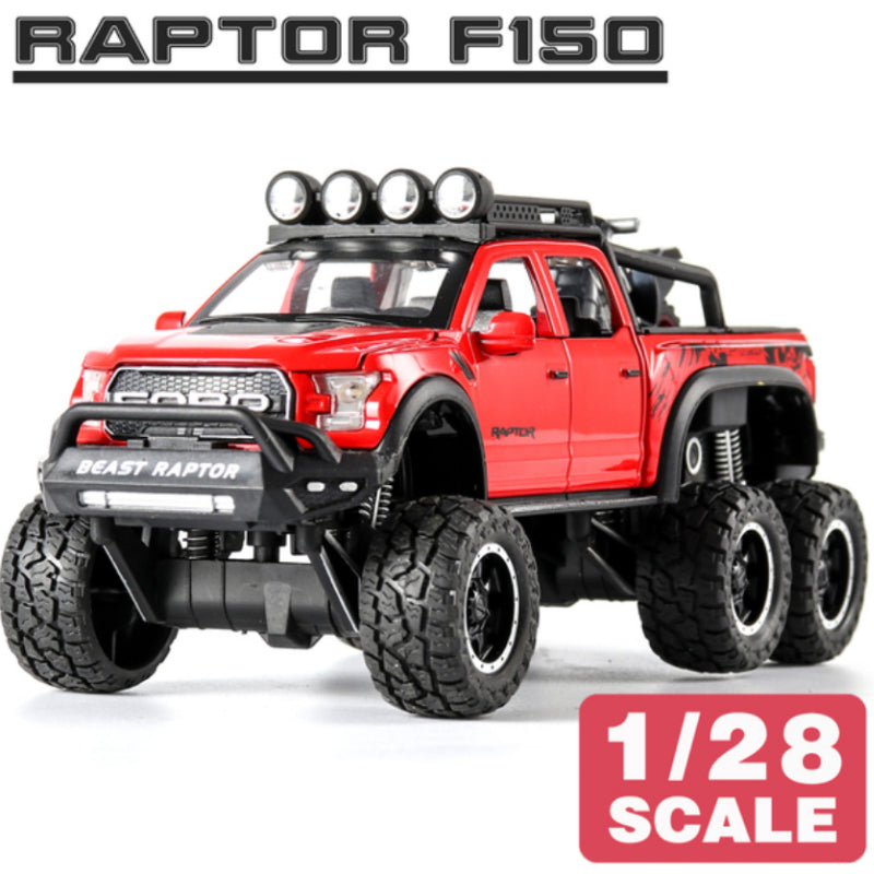 1:28 Ford F-150 raptor model car toy | Premium Alloy | KAIKAMFUNG