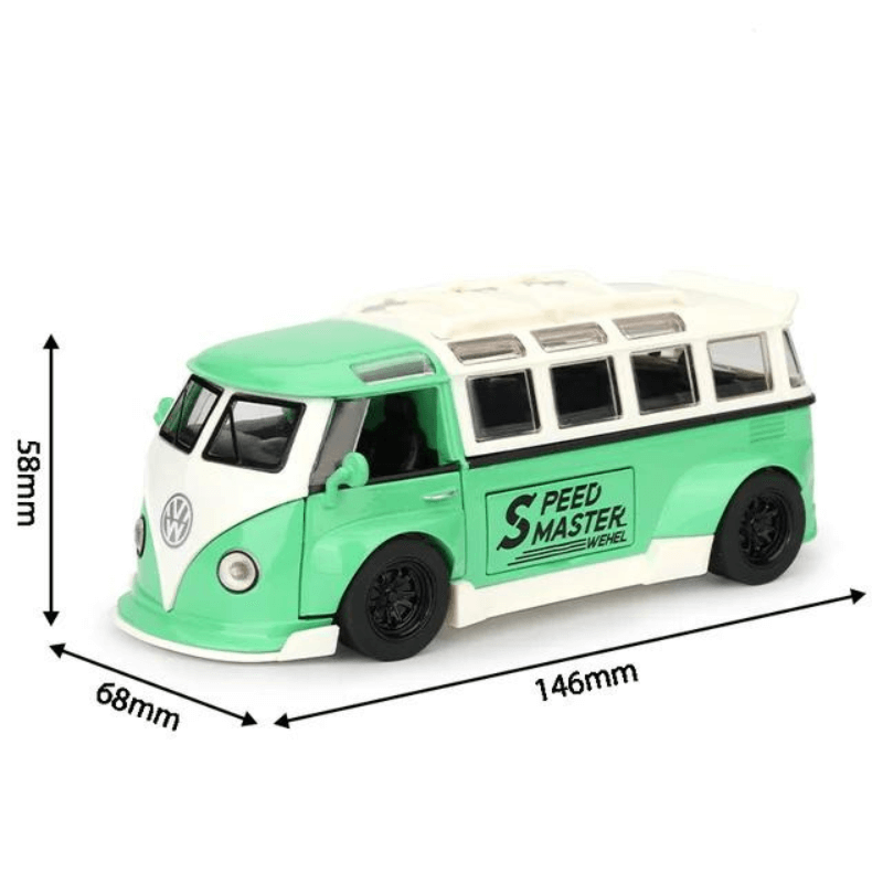 1/32 Scale Volkswagen Samba T1 Die-cast Car | Premium Alloy | KAIKAMFUNG