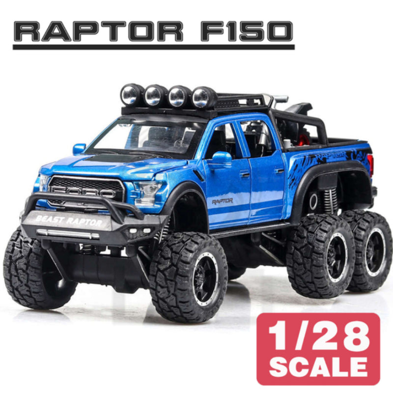 1:28 Ford F-150 raptor model car toy | Premium Alloy | KAIKAMFUNG