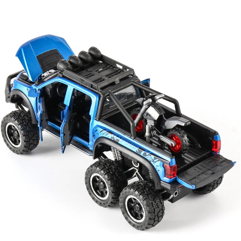 1:28 Ford F-150 raptor model car toy | Premium Alloy | KAIKAMFUNG