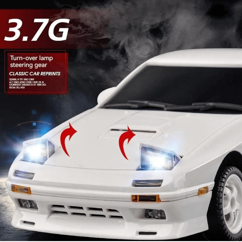 RC 1/18 Scale RX7 2WD Drift Car | Premium Alloy | KAIKAMFUNG