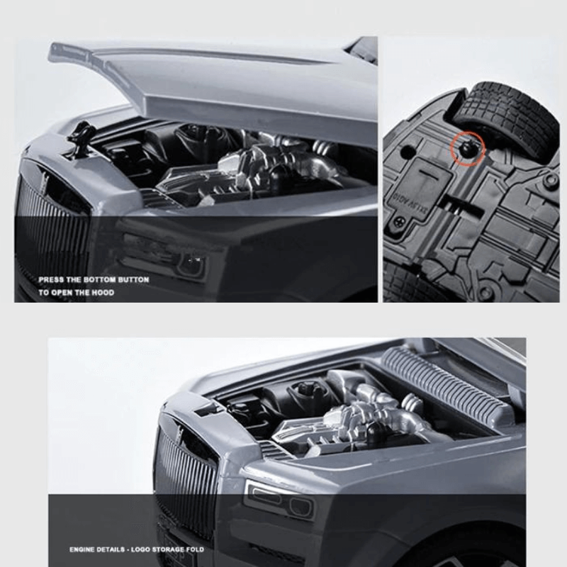1/20 Scale Rolls Royce Cullinan Car Model | Premium Alloy | KAIKAMFUNG