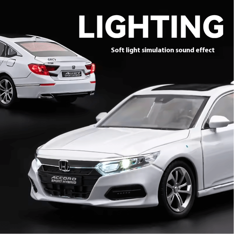 1/24 Scale Honda Accord Die-cast Model Car | Premium Alloy | KAIKAMFUNG