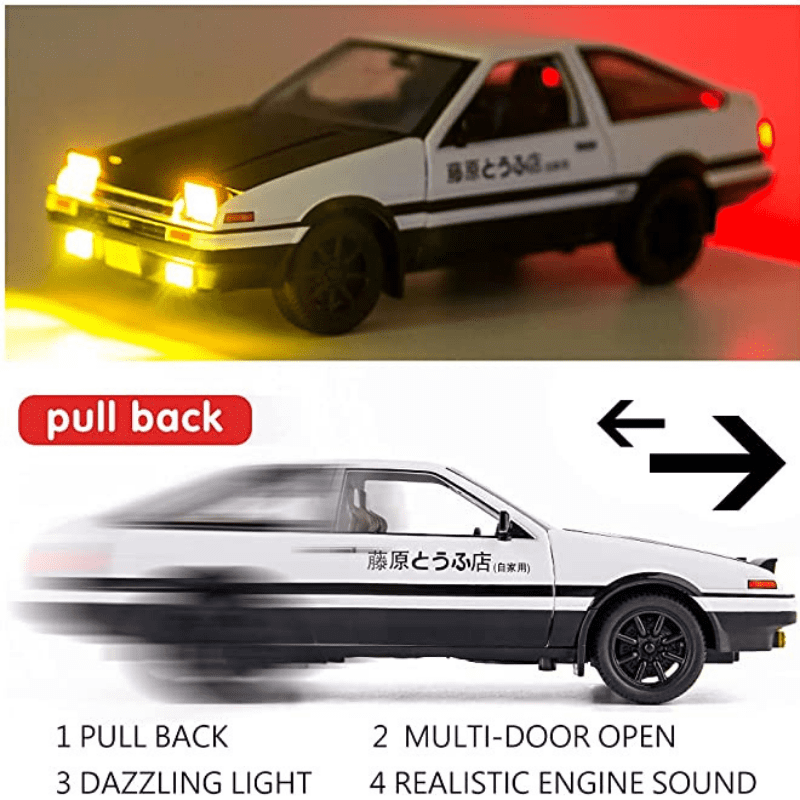 1/20 Scale AE86 Die-cast Alloy model car | Premium Alloy | KAIKAMFUNG
