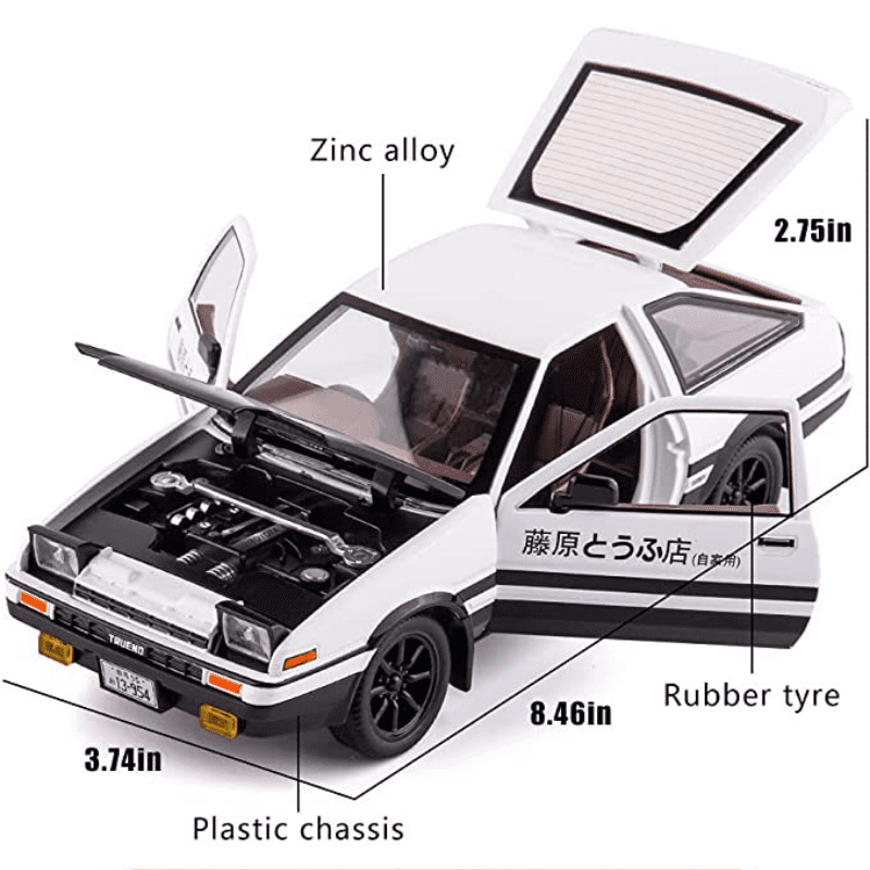 1/20 Scale AE86 Die-cast Alloy model car | Premium Alloy | KAIKAMFUNG