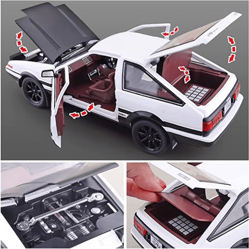 1/20 Scale AE86 Die-cast Alloy model car | Premium Alloy | KAIKAMFUNG