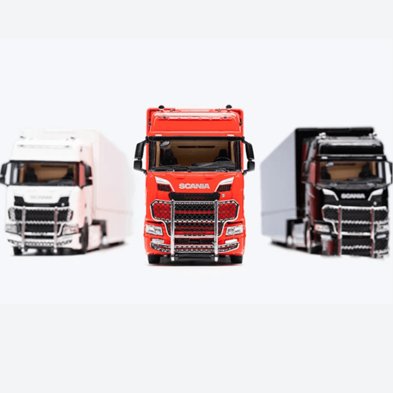 1:64 Scania S730 Transporter Double-layer Fly... | Premium Alloy | KAIKAMFUNG