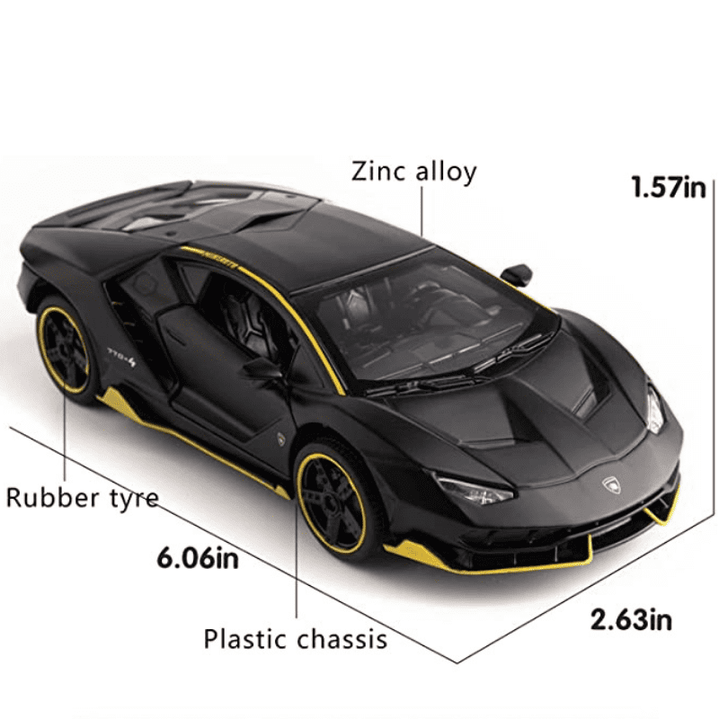 1:24 Lamborghini LP770 model car | Premium Alloy | KAIKAMFUNG