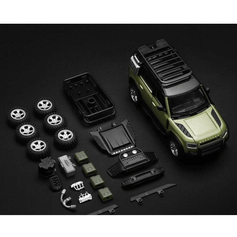 1:43 Scale Land Rover Defender 1110 Die-cast ... | Premium Alloy | KAIKAMFUNG