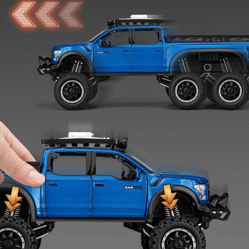 1:28 Scale Ford Raptor F150 RV Die-cast Model... | Premium Alloy | KAIKAMFUNG