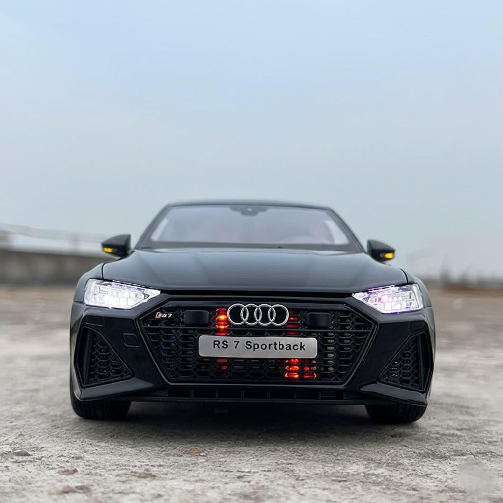 Audi RS7 Diecast Model Car 1:18 Scale, Metal Miniature
