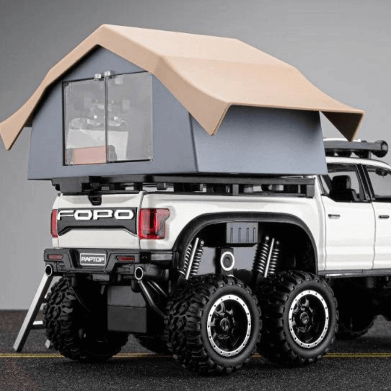 1:28 Scale Ford Raptor F150 RV Die-cast Model... | Premium Alloy | KAIKAMFUNG