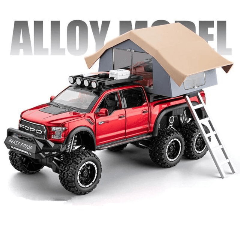 1:28 Scale Ford Raptor F150 RV Die-cast Model... | Premium Alloy | KAIKAMFUNG